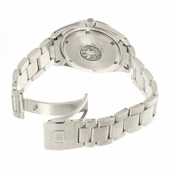 SEIKO GRAND SEIKO SBGV027 9F82 0AG0 Date Quartz Red Dial Mens Watch 90288681 - Picture 6 of 7